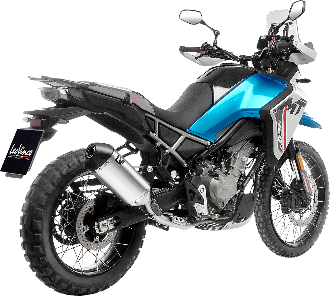LeoVince Header Pipe - Stainless Steel - CFMOTO 450 MT