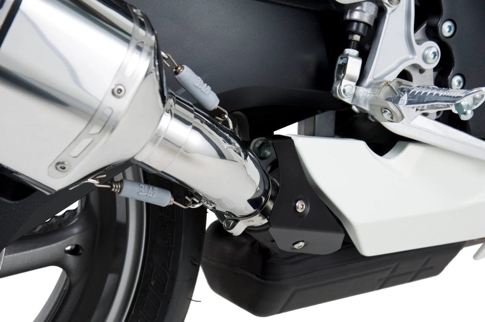 Yoshimura GSX-R600/750 11-26 R-77 Stainless Slip-On Exhaust, W/ Stainless Muffler