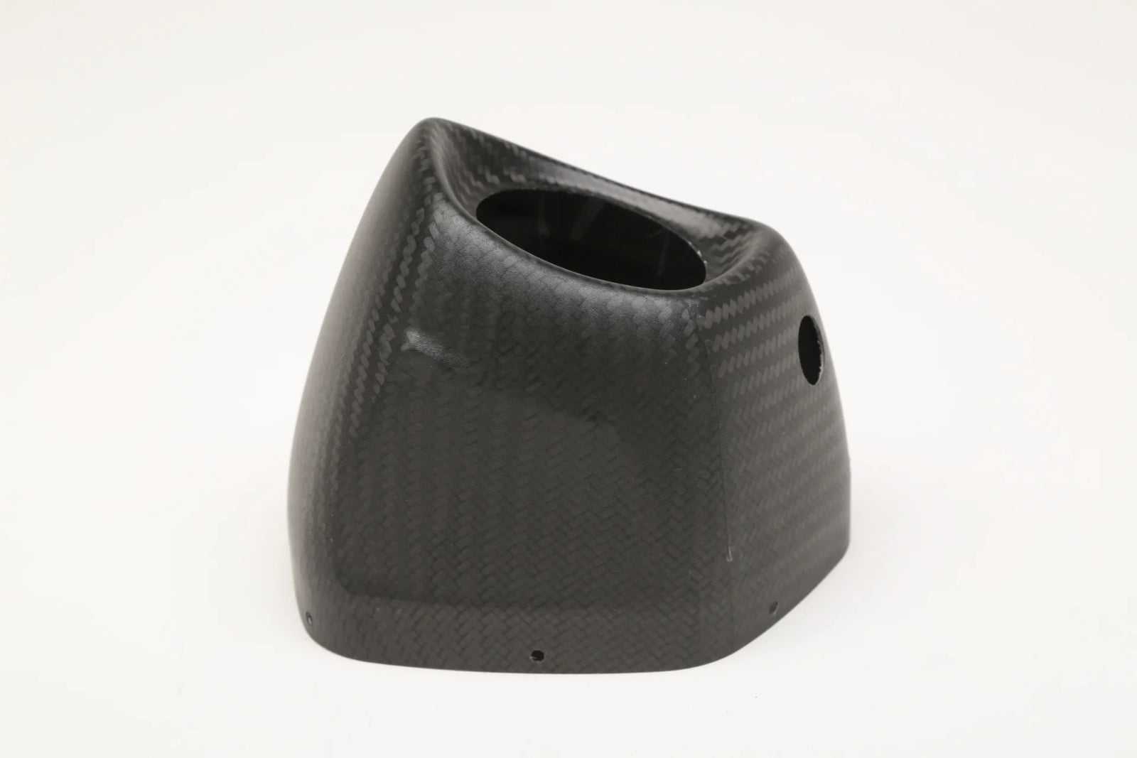 Yoshimura RS-12 Carbon Fiber End Cap Cover, RIght Side, Flat Finish