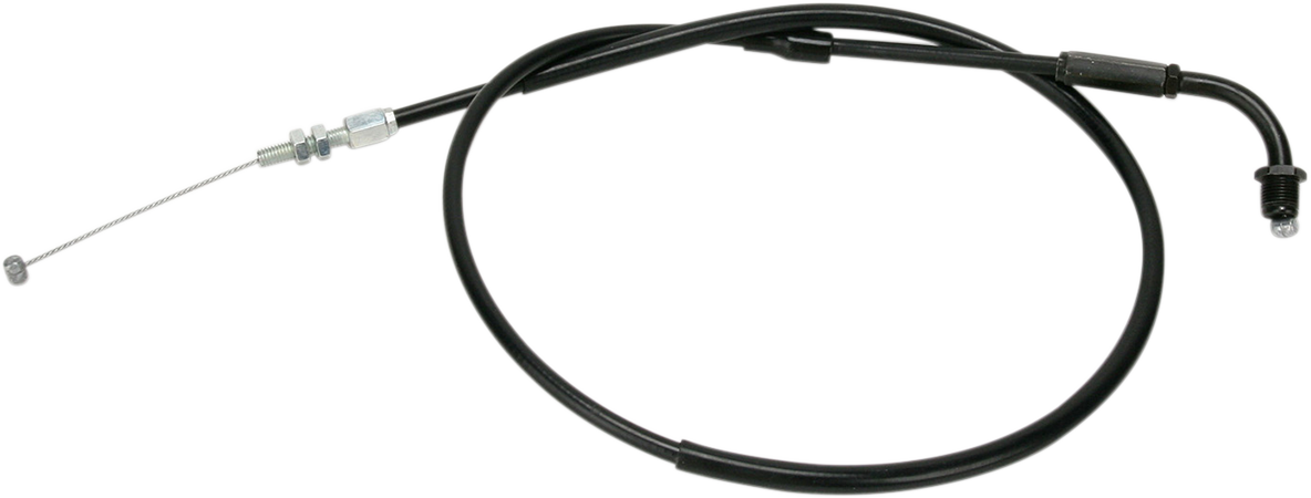 Motion Pro Black Vinyl Throttle Cable - Push - '91-'06 Softail/Dyna