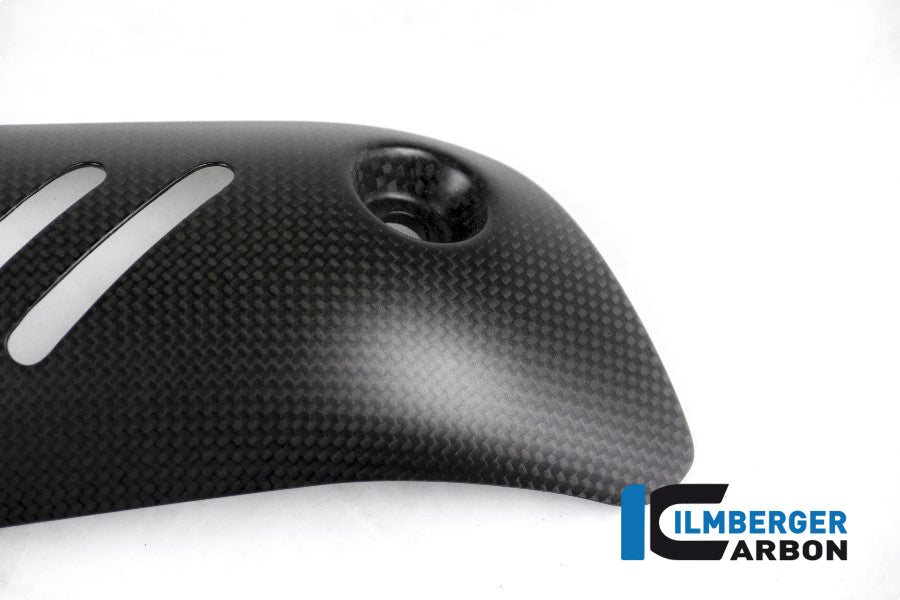 Ilmberger Carbon Exhaust Heat Shield On The Manifold - Matte / Plain