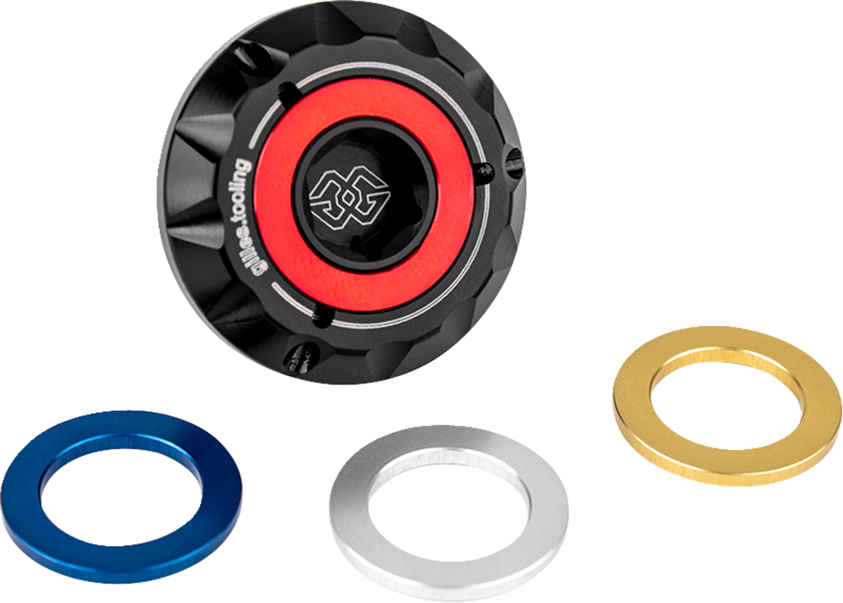 Gilles Tooling Oil Filler Cap - Black - M24 X 2.0 - BMW