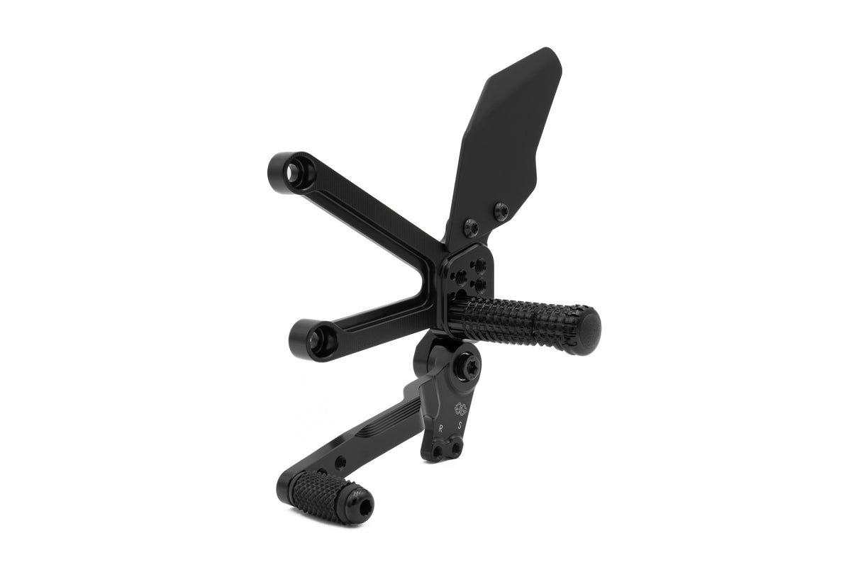 Gilles Tooling Footrest System FXR Black