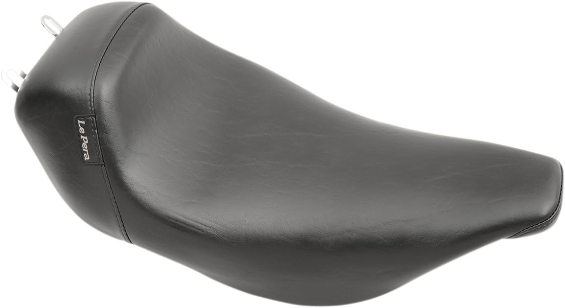 Le Pera Bare Bones Solo Seat - Smooth - Black - FL '97-'01
