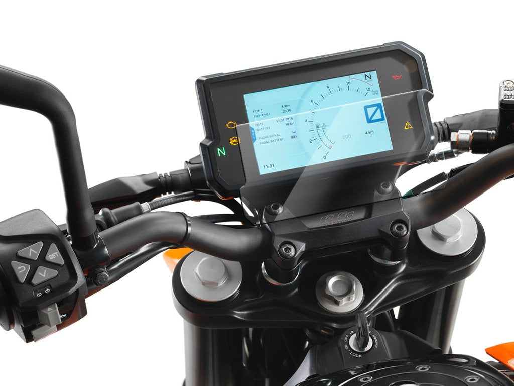 Shieldotron KTM Duke 125 / 390 2017+ Instrument Cluster Screen Protector