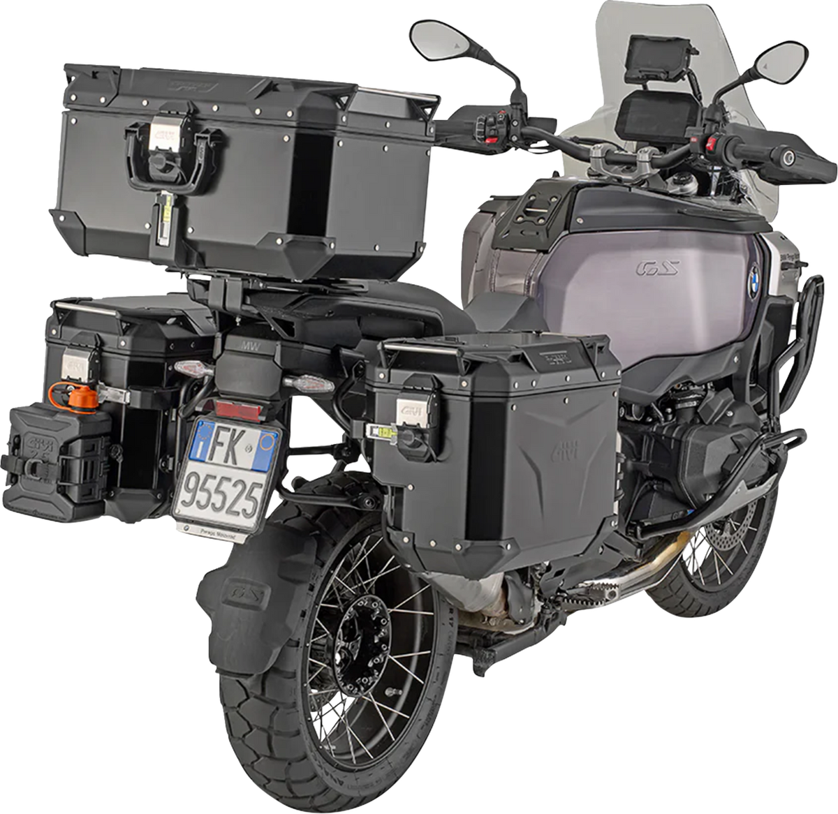 GIVI Outback Evo Side Case - Right - 40 Liter - Black