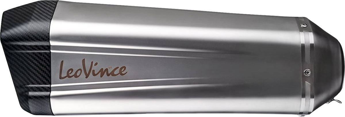 LeoVince LV-12 Slip-On Muffler - Stainless Steel - R 1200 GS