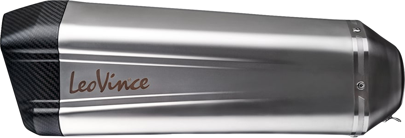 LeoVince LV-12 Slip-On Muffler - Stainless Steel - R 1200 GS