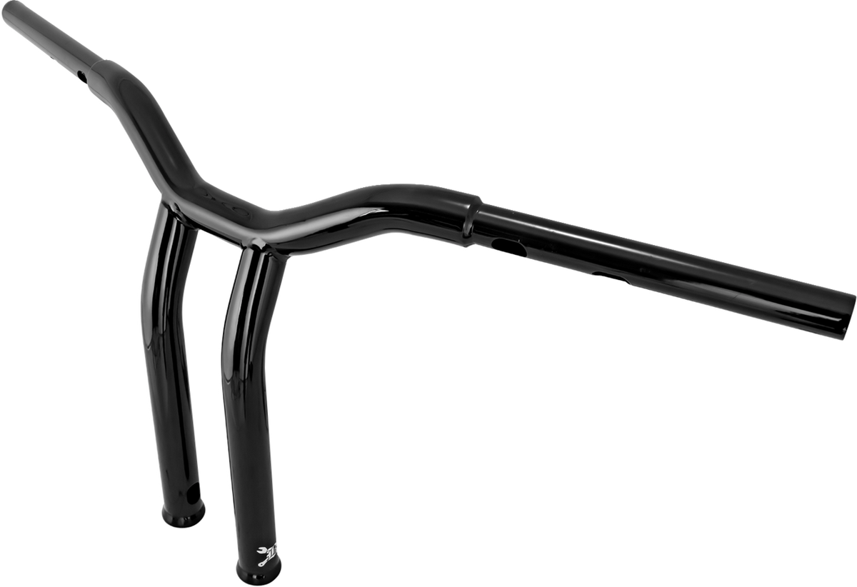 Burly Brand Dominator Handlebar - Touring/Softail - 12" - Black