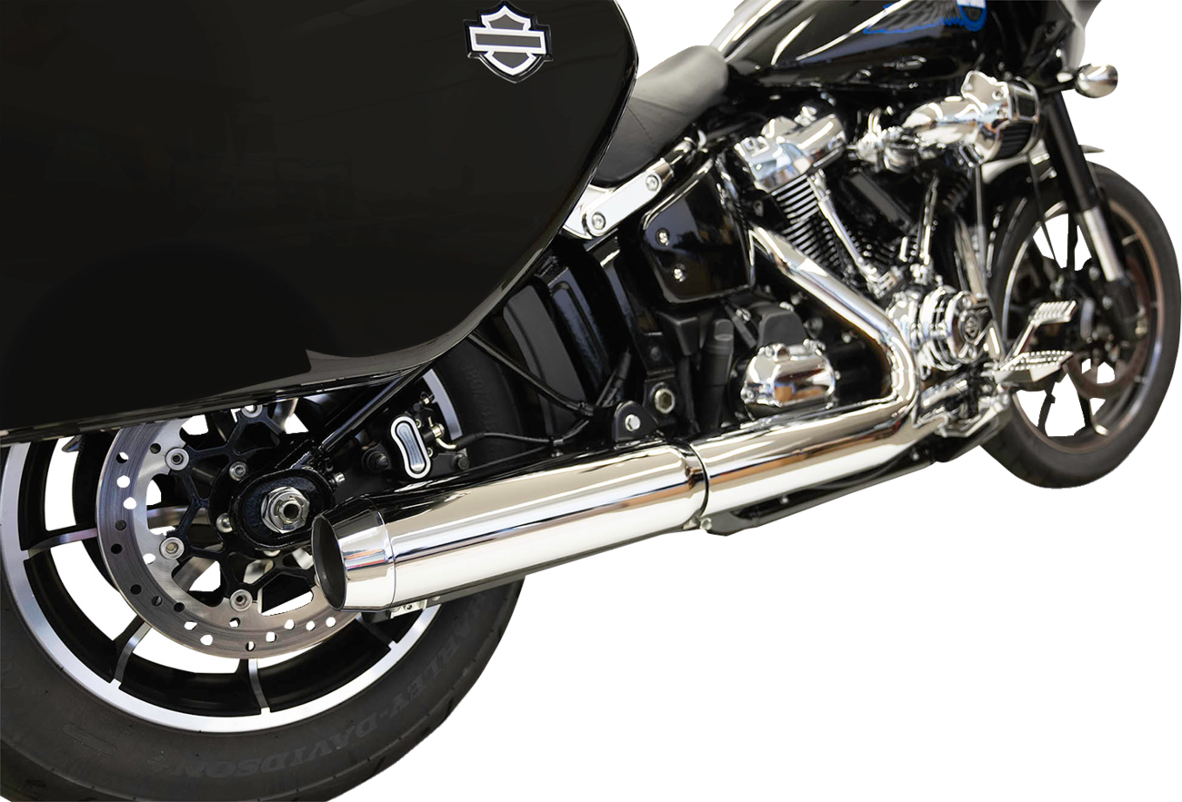 Bassani Xhaust 4" Slip-On Muffler With Baffle Core