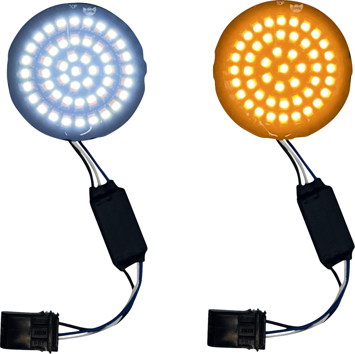 Custom Dynamics Genesis® 4 Front Turn Signals - Amber/White