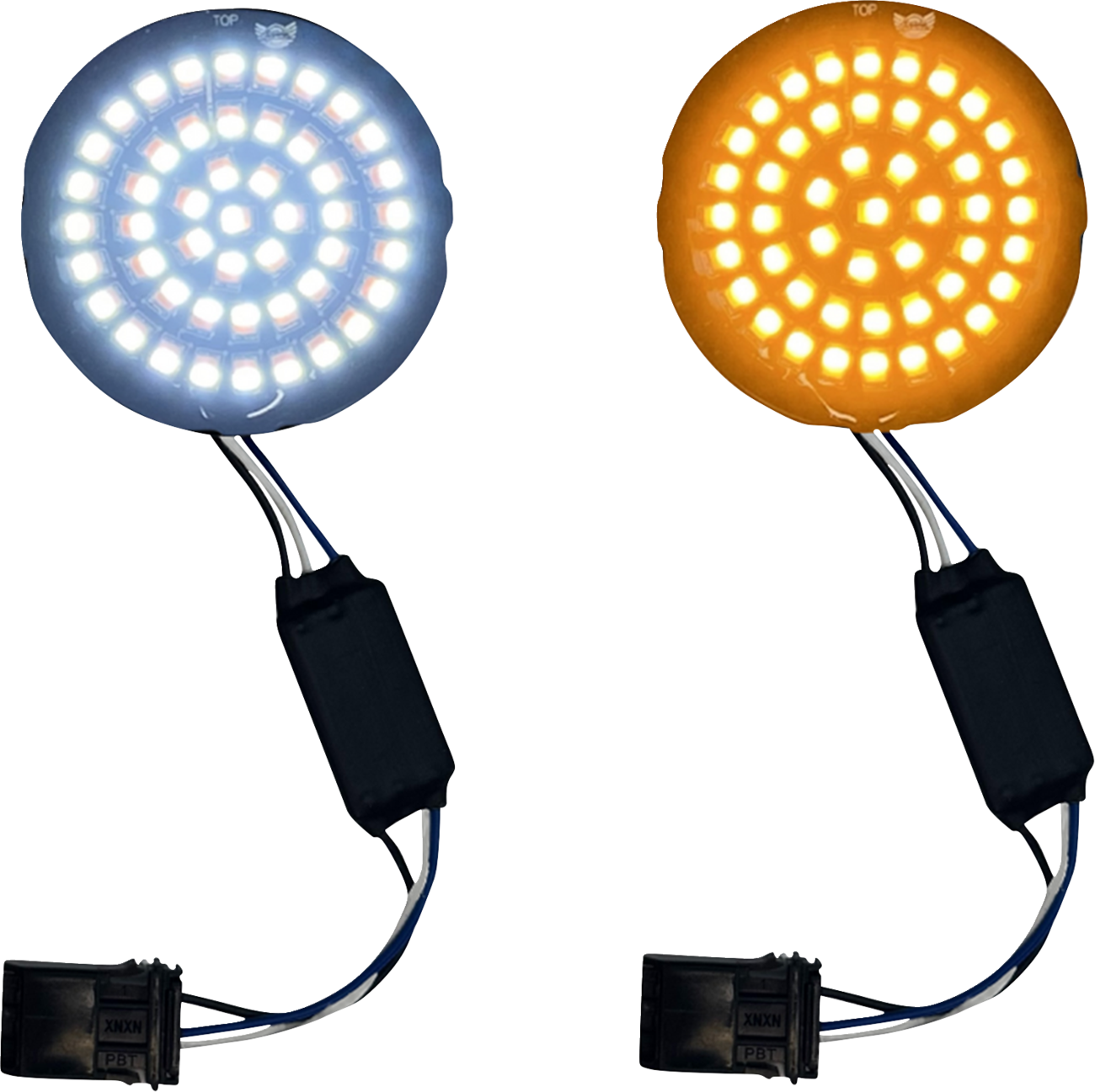 Custom Dynamics Genesis® 4 Front Turn Signals - Amber/White