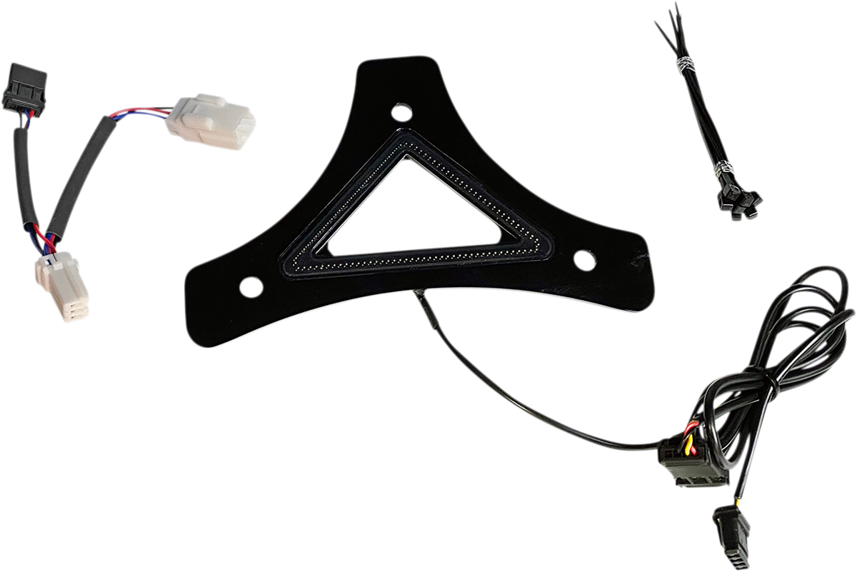 Custom Dynamics LED Backrest Light - Run/Brake - Black