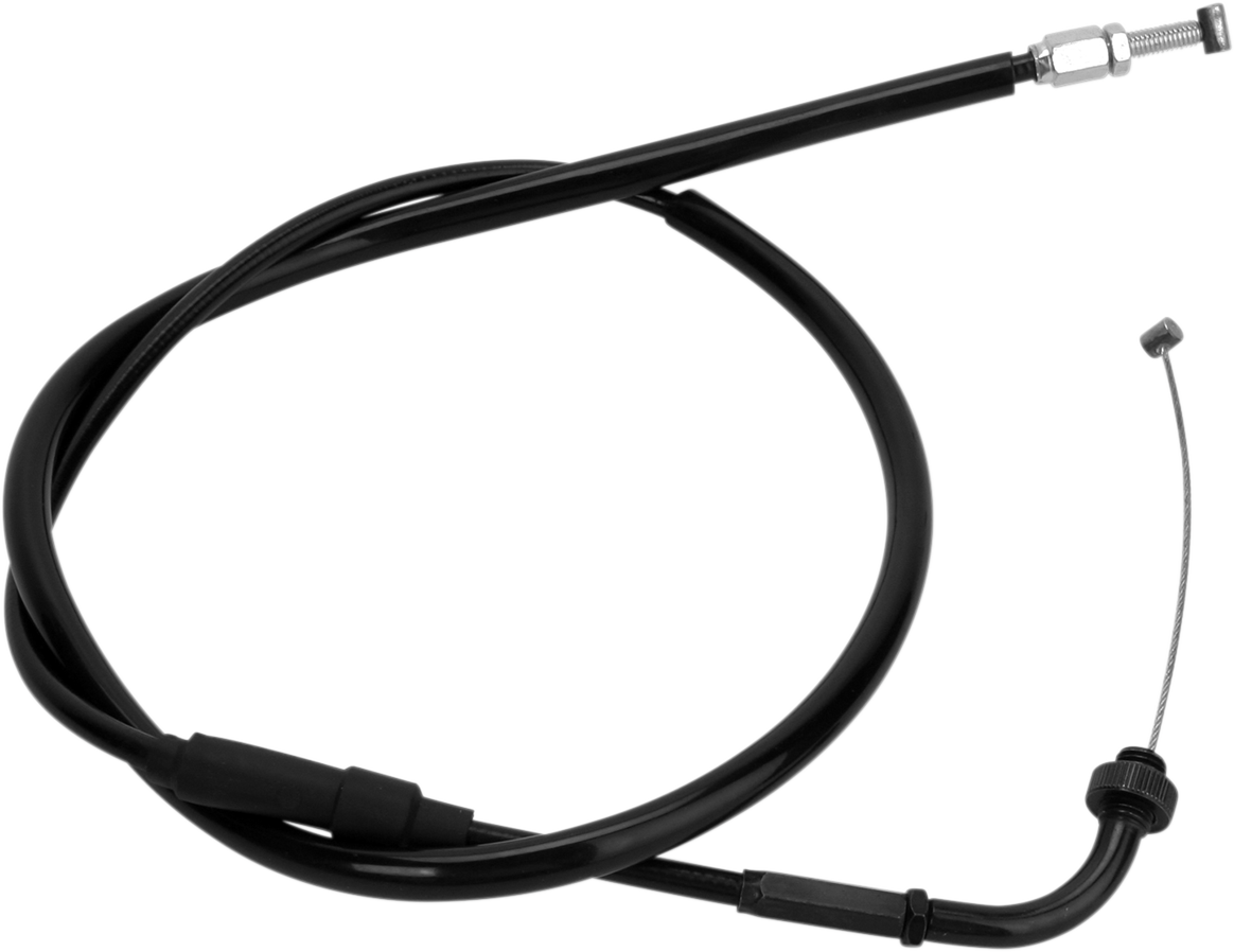 Motion Pro Black Vinyl Throttle Cable - Pull - Honda - '89-'00 Gold Wing
