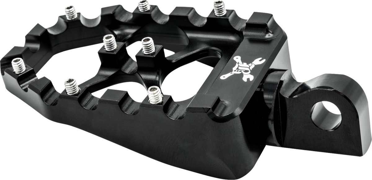 Burly Brand MX Evolution Driver Pegs - Black - Sportster/Dyna