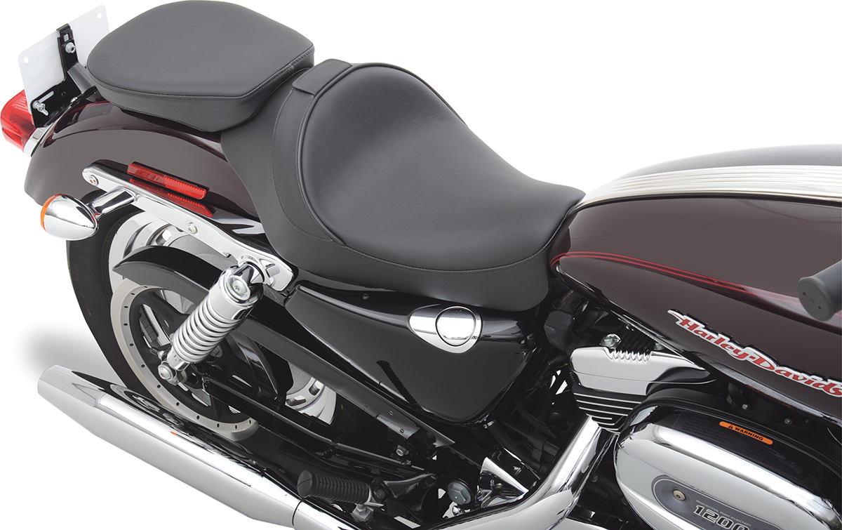 Drag Specialties Seats Rear Solo Seat - Wide - Smooth - XL '04-'22