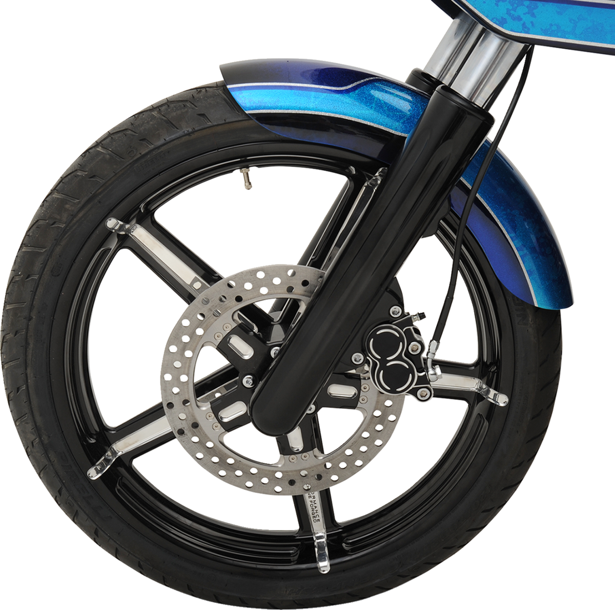 Performance Machine (PM) Brake Rotor - 11.8" - Formula - Platinum Chrome