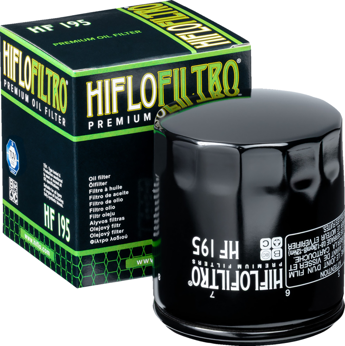 Hiflofiltro Oil Filter - Black