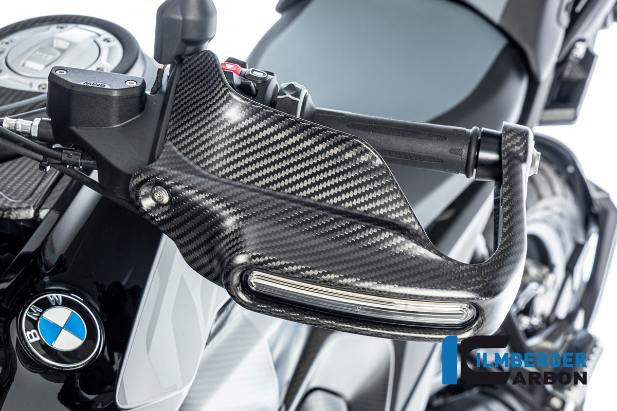 Ilmberger Carbon Handguard For Turn Signals Left BMW R 1300 GS - Matte / Twill