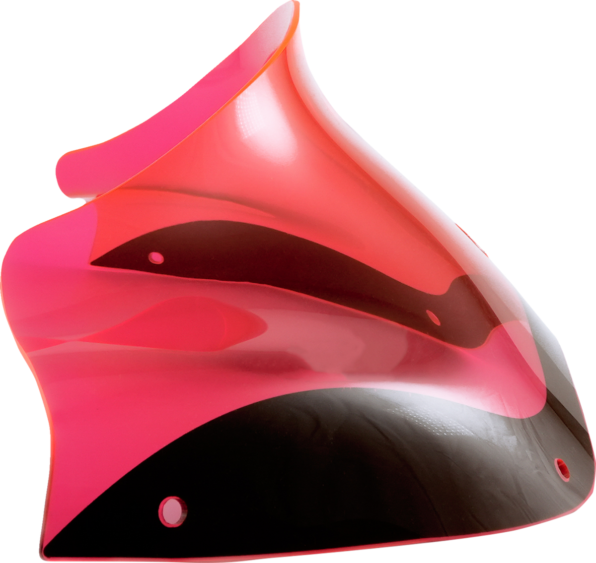 Klock Werks Ice Flare® Windshield - 8" - Pink Ice - '98-'13 FLTR