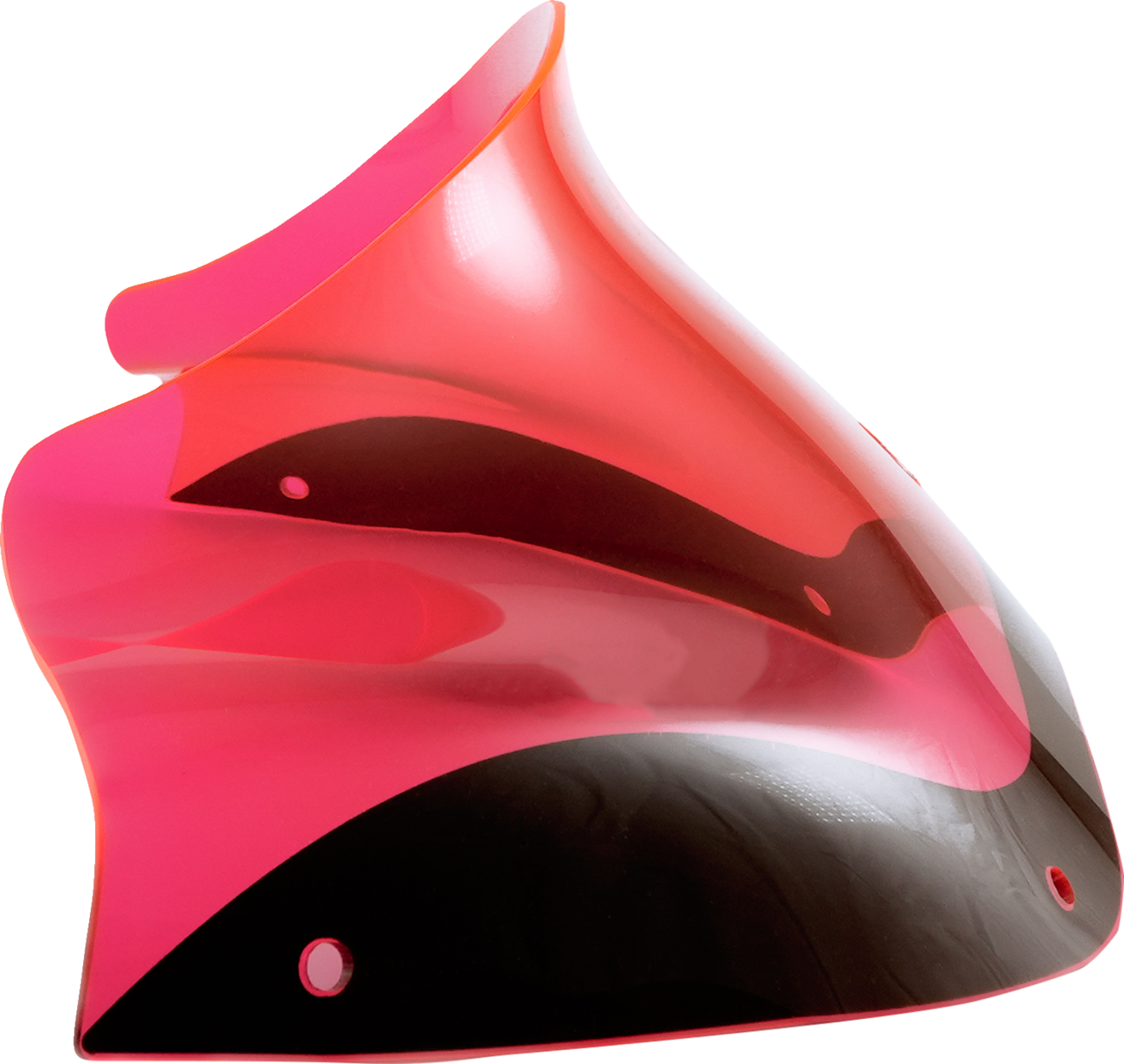 Klock Werks Ice Flare® Windshield - 8" - Pink Ice - '98-'13 FLTR