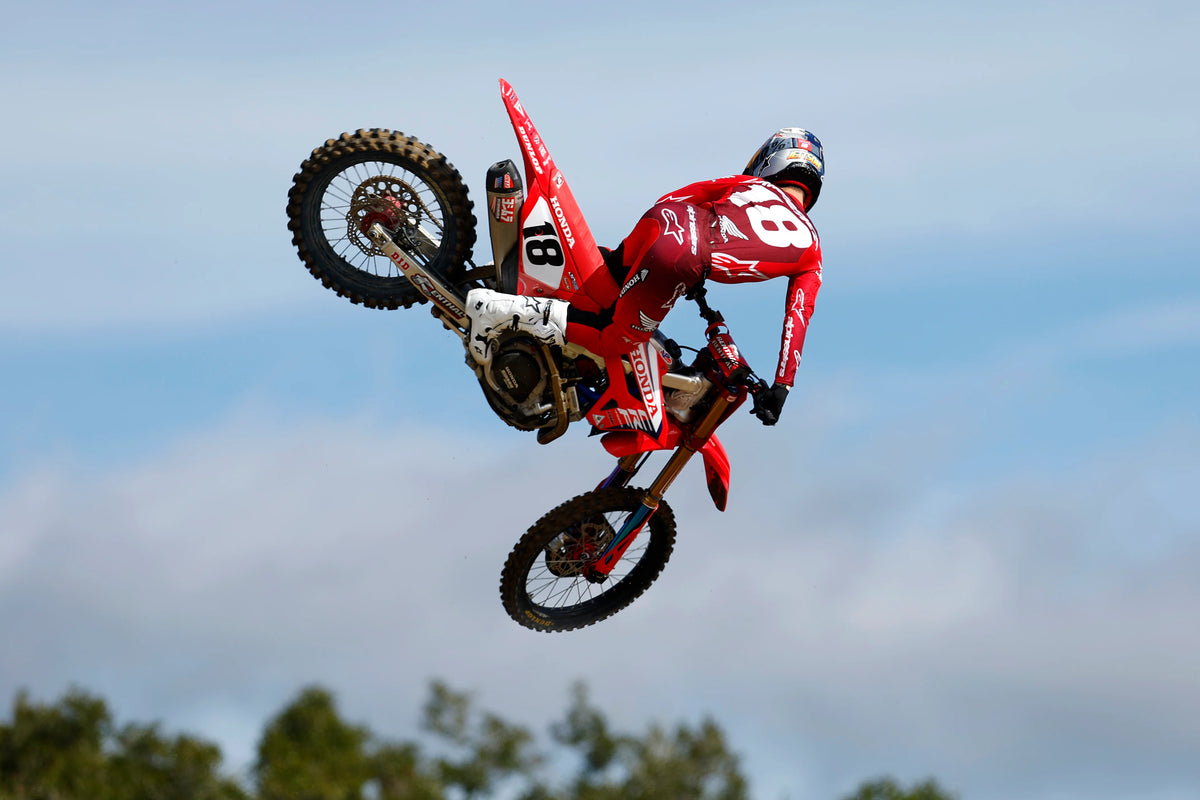 Yoshimura CRF450R/RX 2021-2024 / CRF450R-S 2023-2024 RS-12 Titanium Full Exhaust, W/ Titanium Muffler