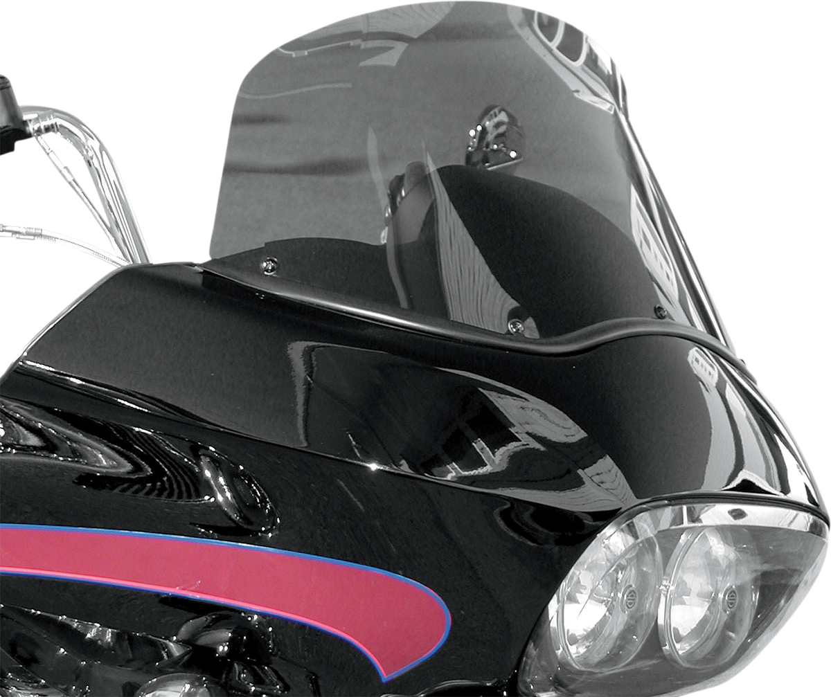 Wind Vest Windshield - 12" - Dark Smoke - FLTR