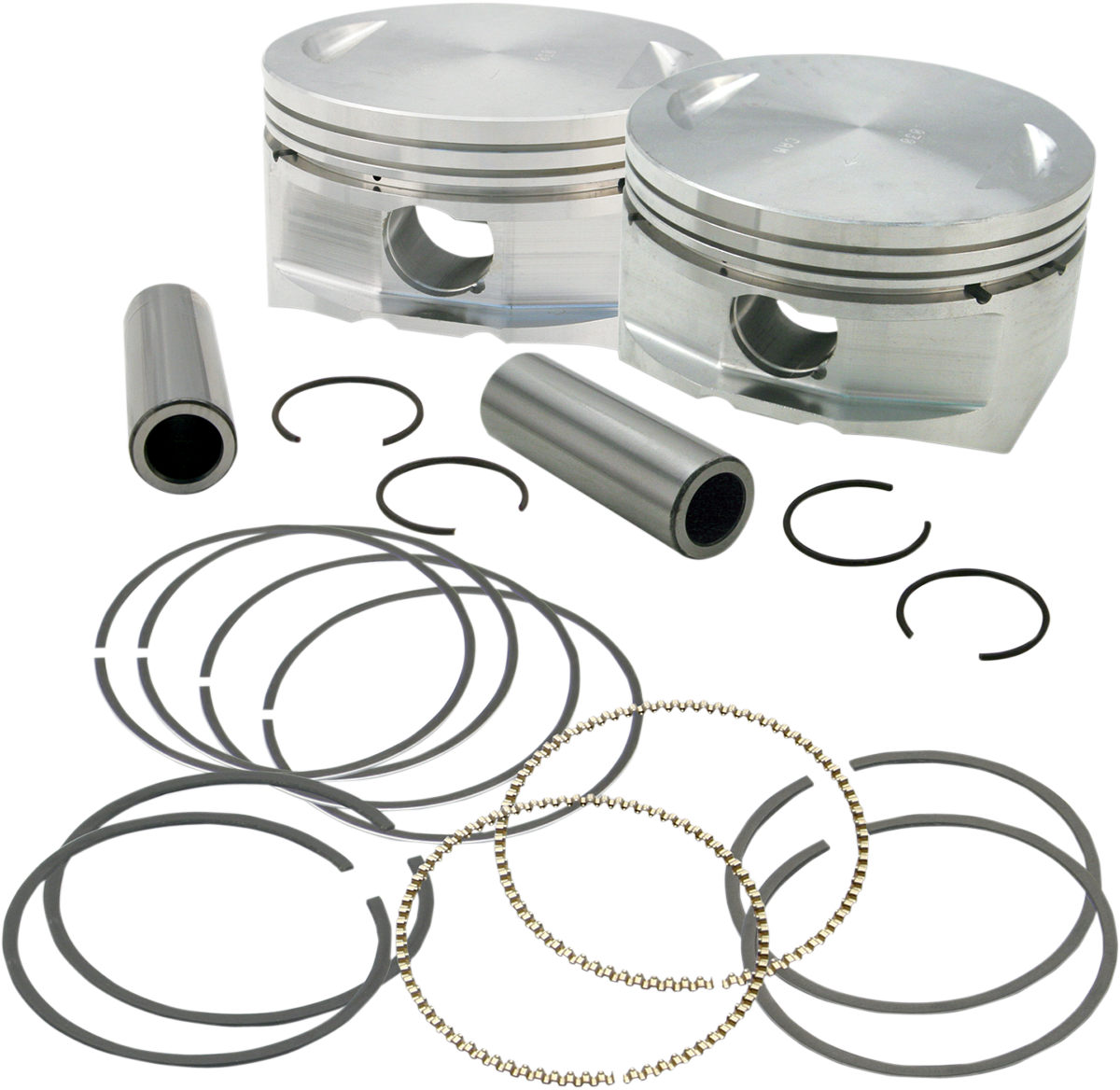S&S Cycle Piston Kit - For 97" Big Bore Kit - 3.927" - +0.010"