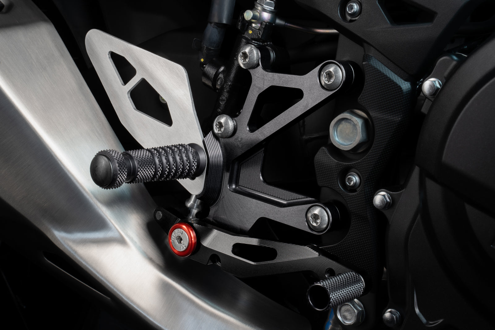 Gilles Tooling Footrest System FXR Black