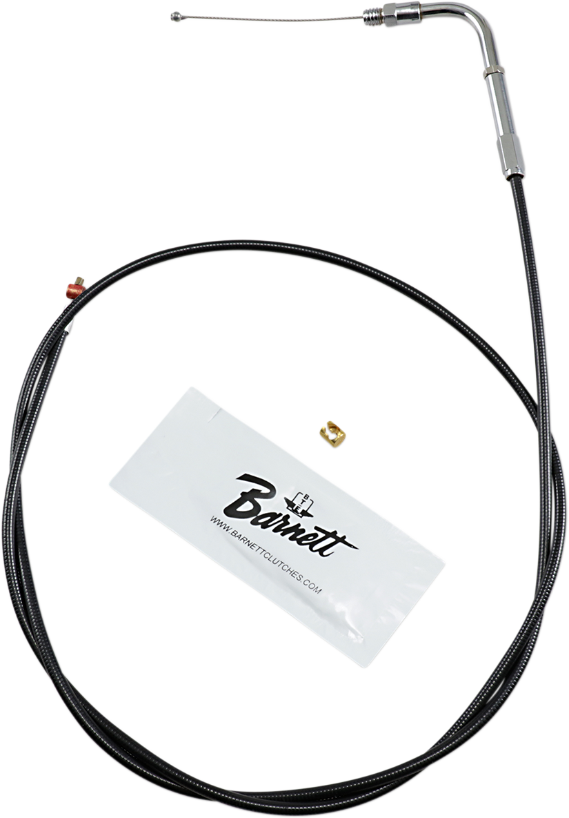 Barnett Black Vinyl Throttle Cable - 44" Length
