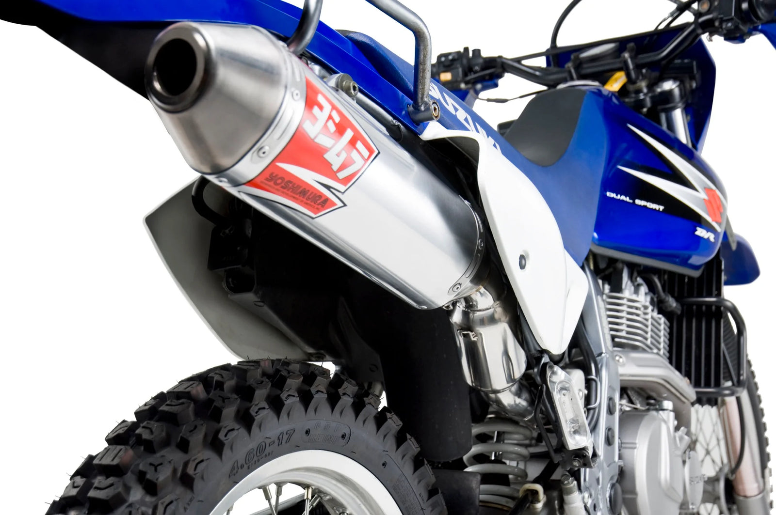 Yoshimura DR650 96-26 RS-2 Stainless Slip-On Exhaust, W/ Aluminum Muffler