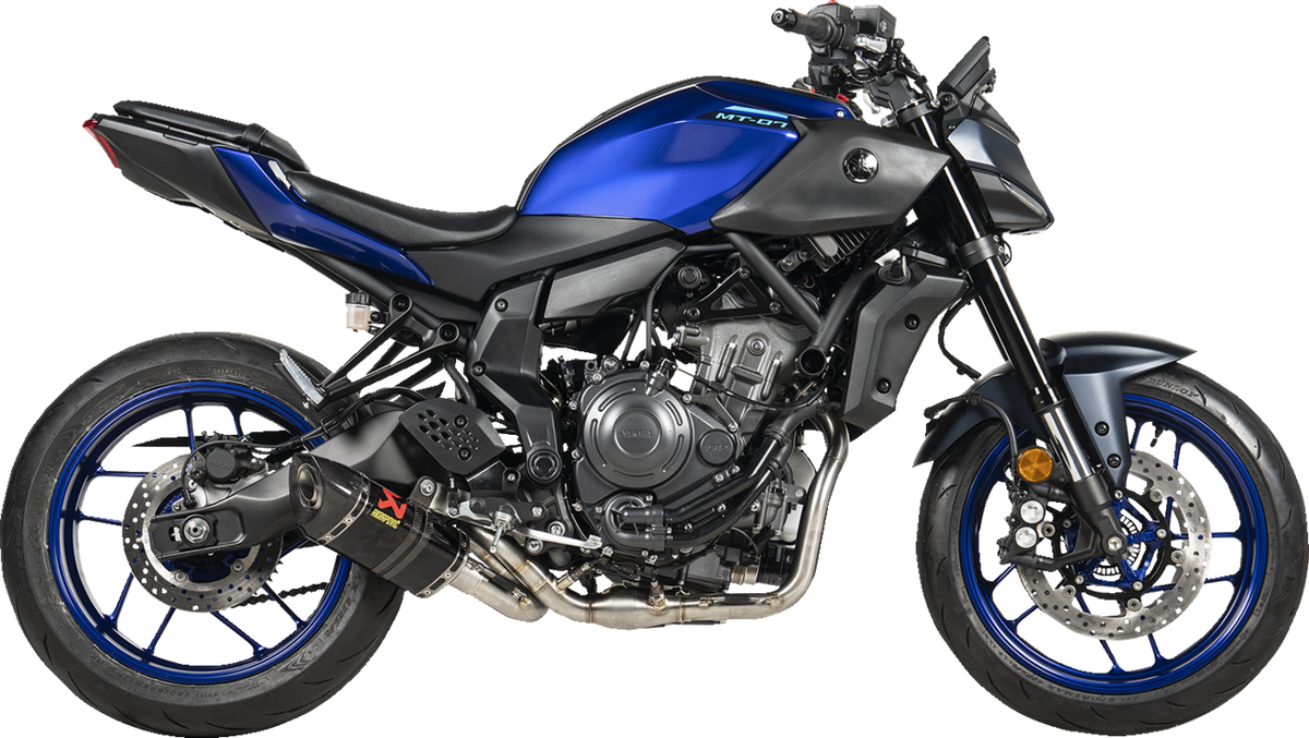 Akrapovic Racing Line Exhaust System - Carbon Fiber - Yamaha MT-07