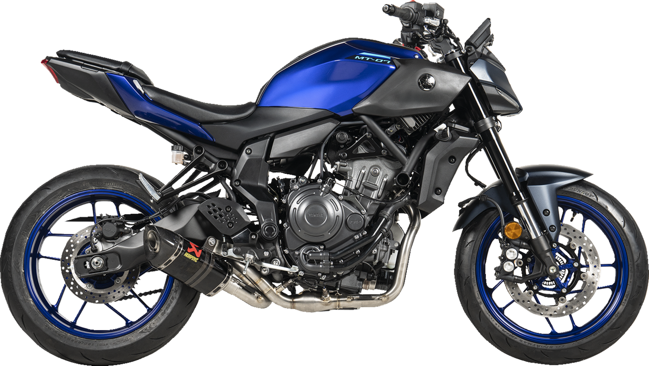 Akrapovic Racing Line Exhaust System - Carbon Fiber - Yamaha MT-07