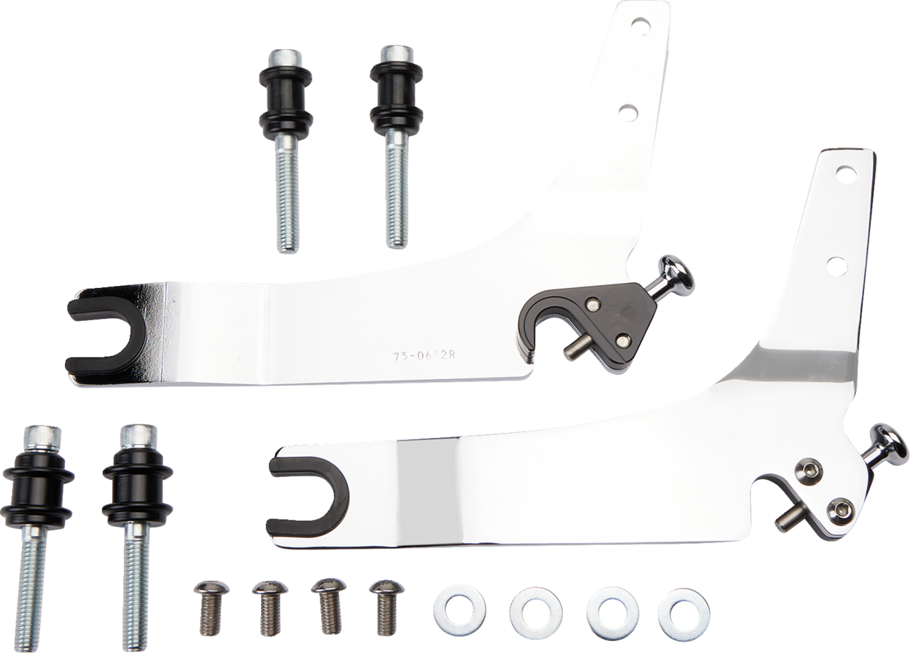 Cobra Backrest Kit - 11" - Chrome - FLHC/S