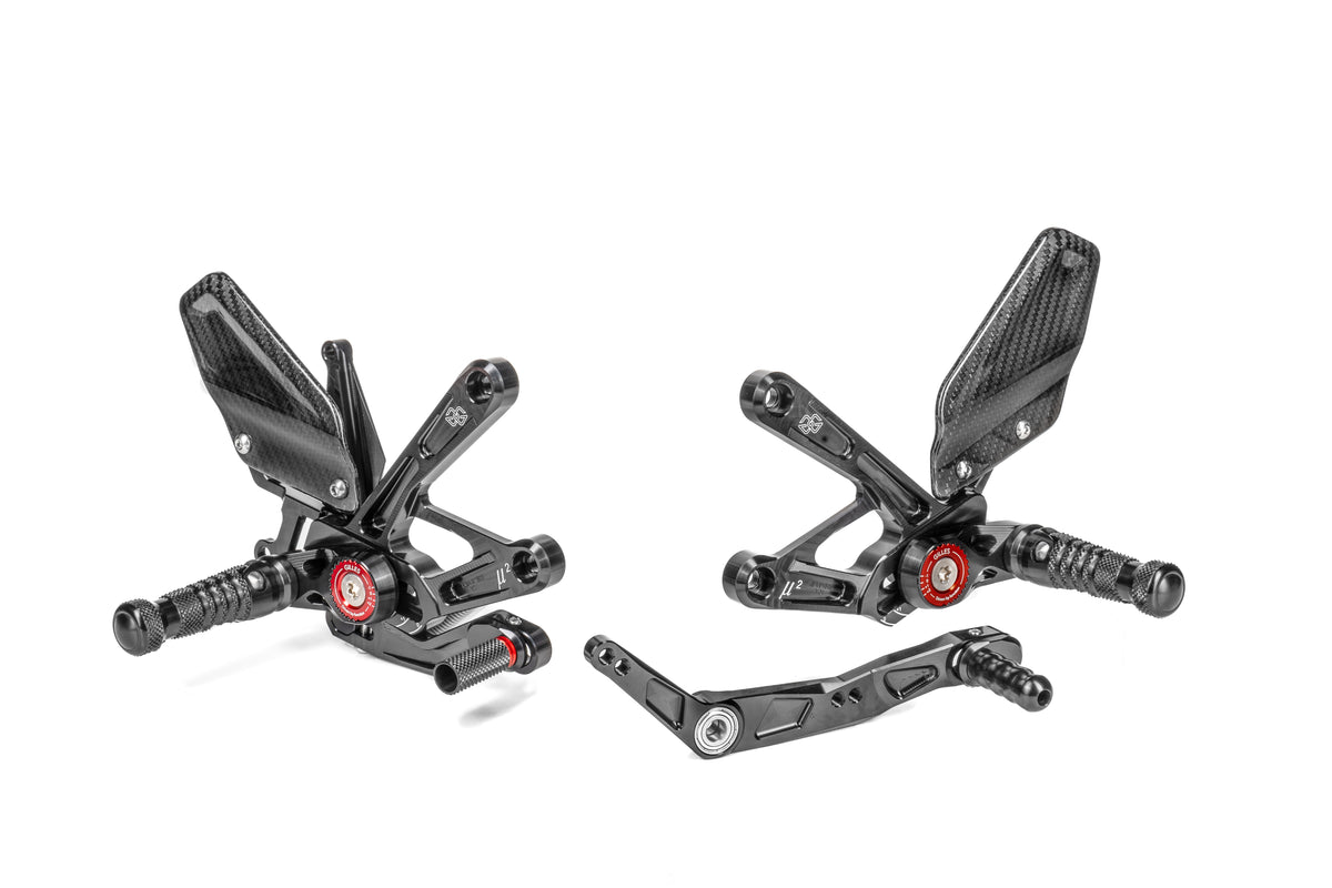 Gilles Tooling Footrest System MUE2 Black