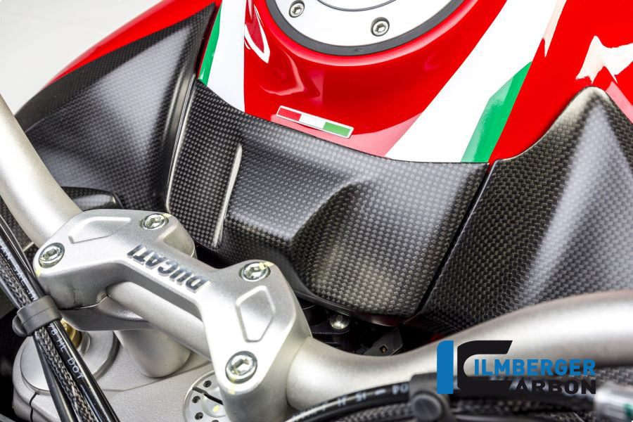 Ilmberger Carbon Ignition Switch Cover Surface Ducati MTS 1200 2015 - Matte