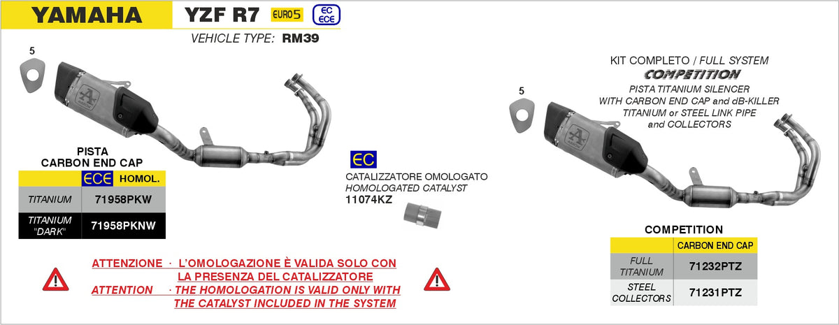 11074KZ Catalytic Converter Kit