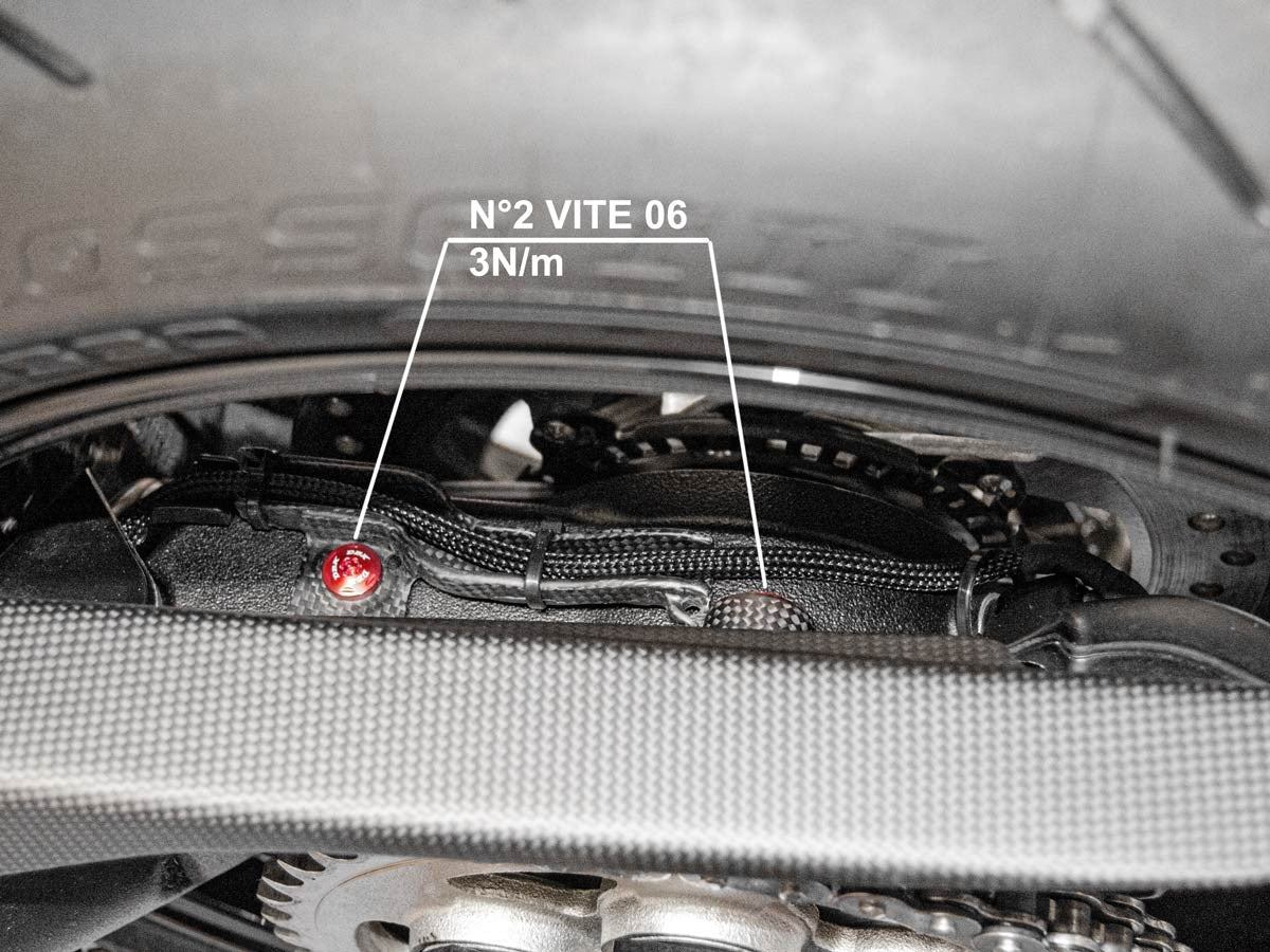 Ducabike DBK KVT42 - Rear Fender Screw Kit