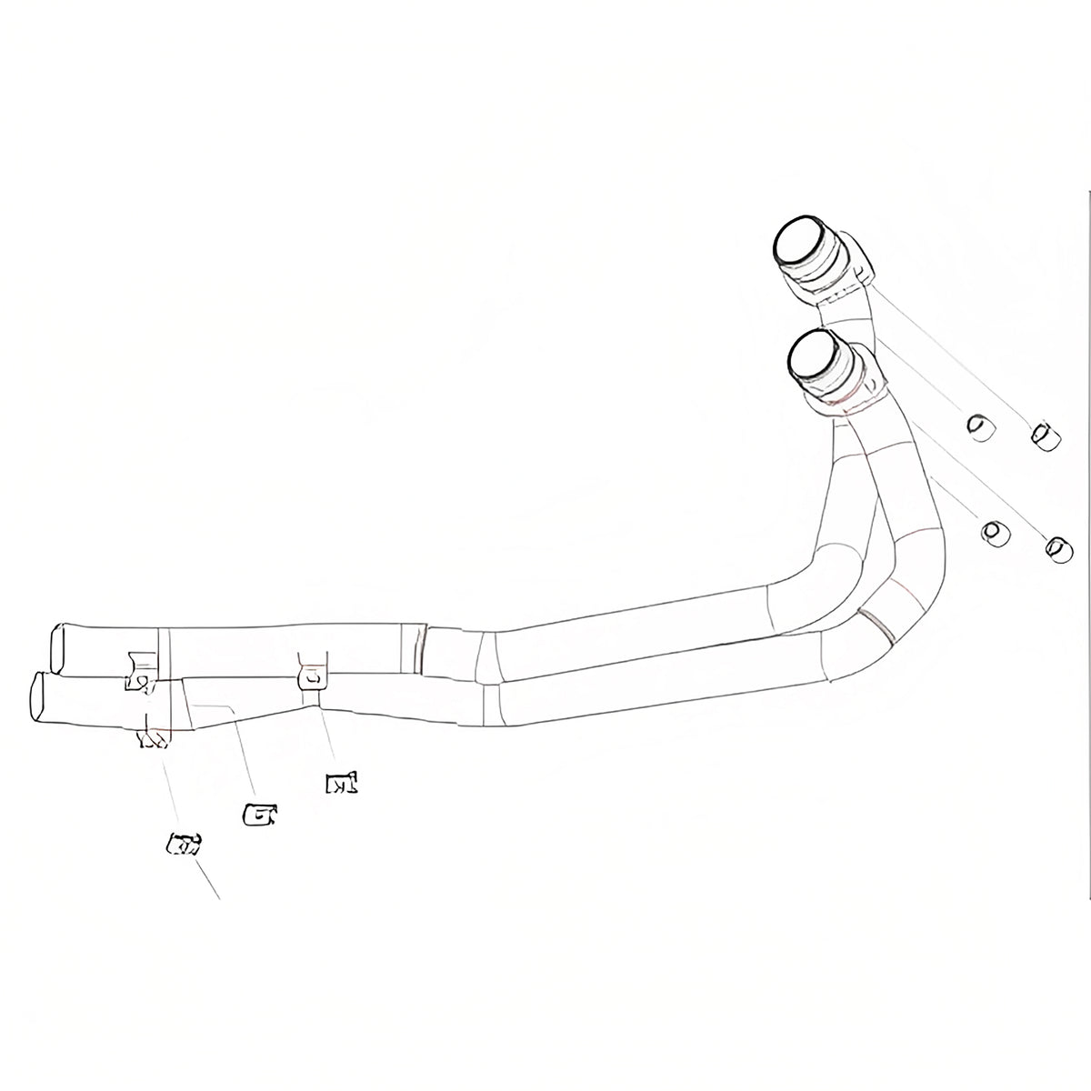Arrow 72091PD Racing Headers