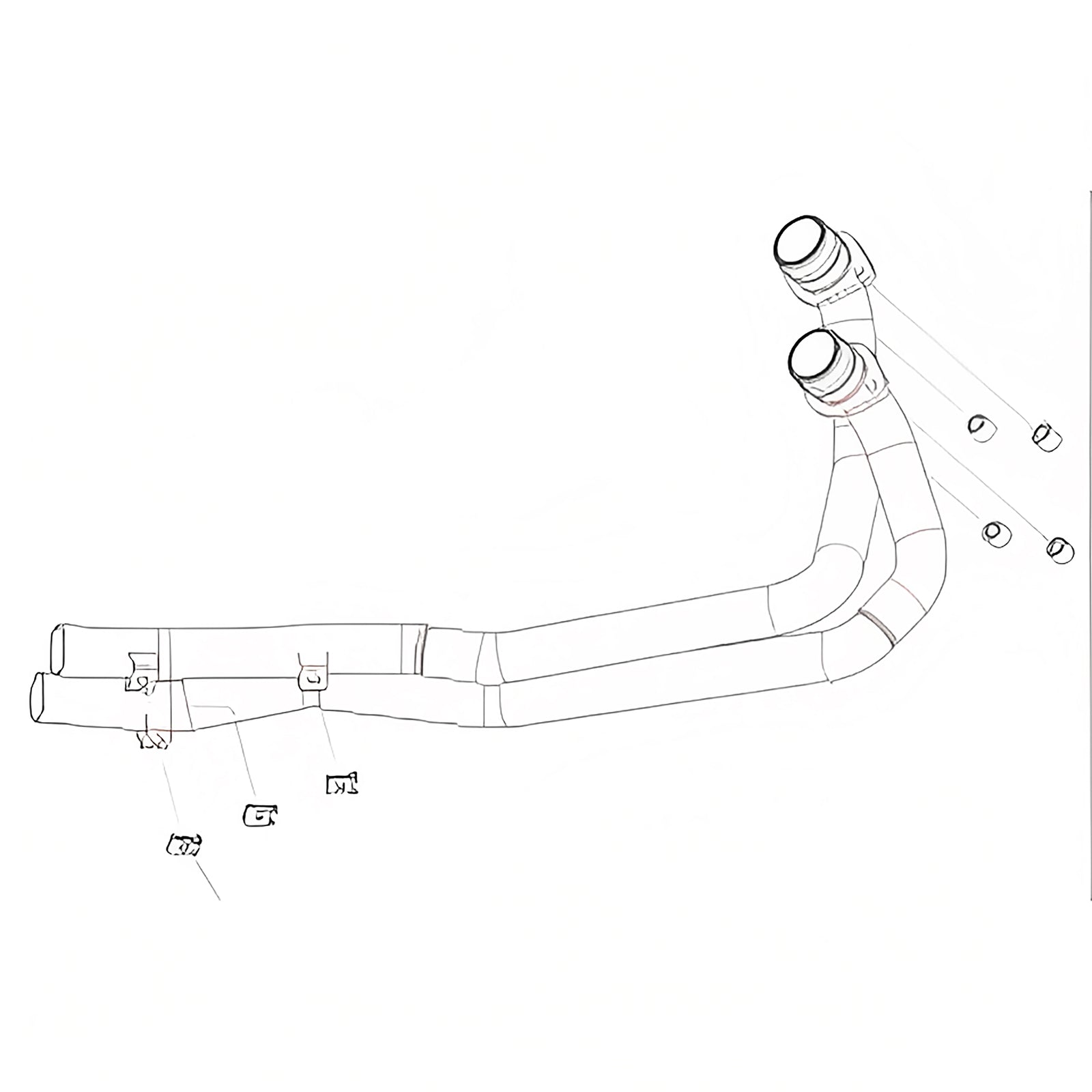Arrow 72091PD Racing Headers