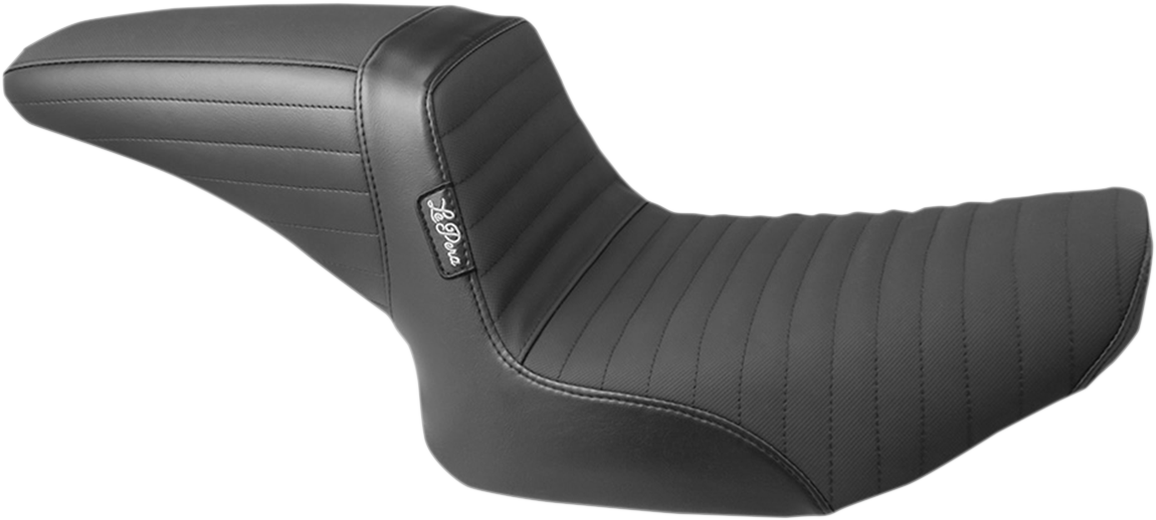 Le Pera Kickflip Seat - Pleated W/ Gripp Tape - Black - FXR '82-'94