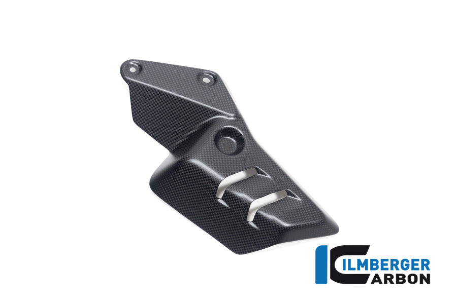 Ilmberger Carbon Exhaust Cover Left Ducati Diavel V4 From 2023 - Matte / Plain