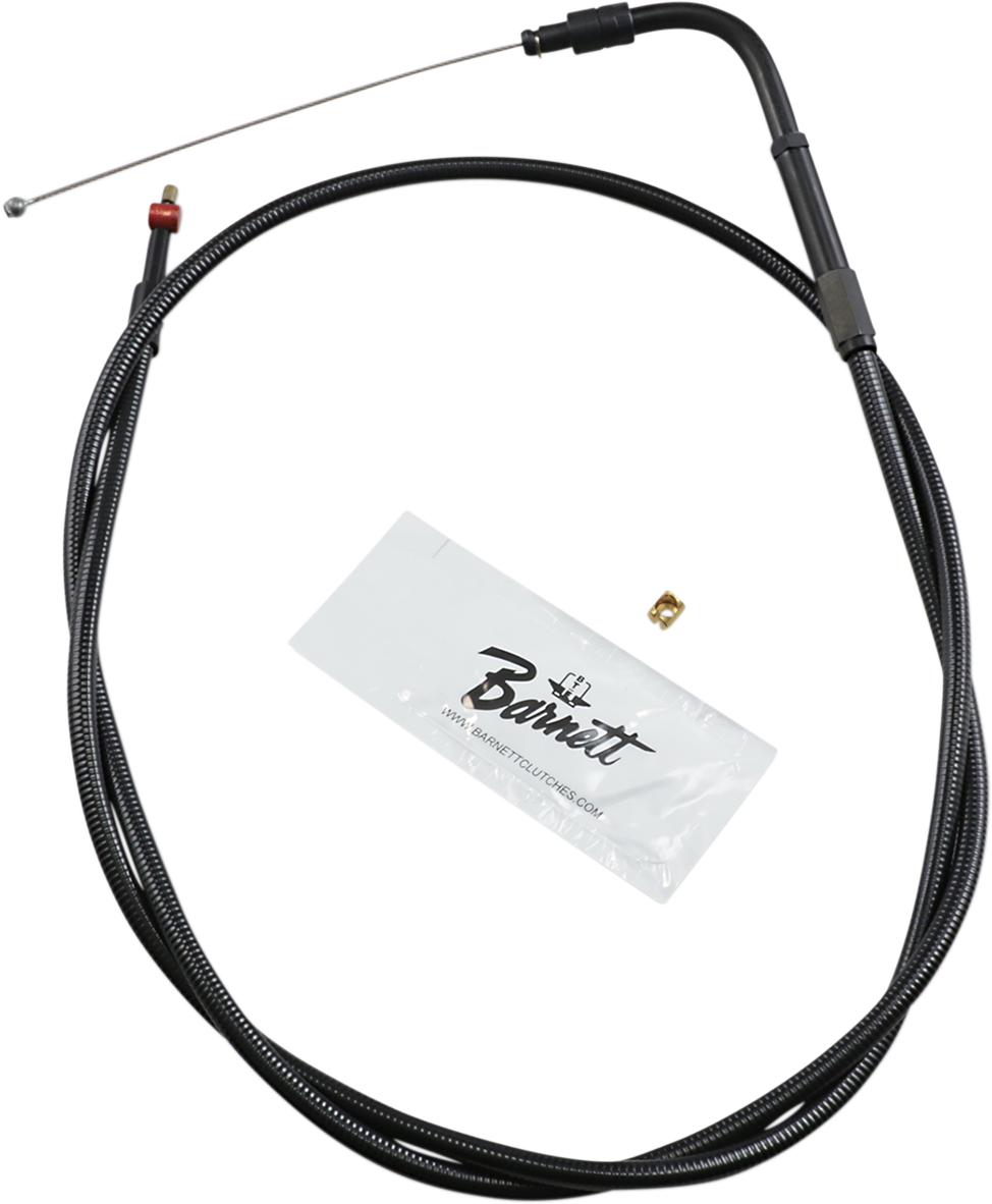 Barnett Stealth Series Throttle Cable - +6" - '08-'15 Softail