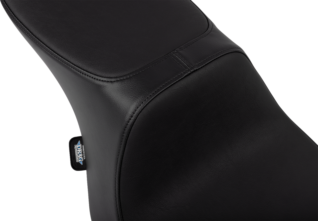 Drag Specialties Seats Predator 2-Up Seat - Vinyl - Smooth - W/O Backrest - FLTR/FLHX '23-'24