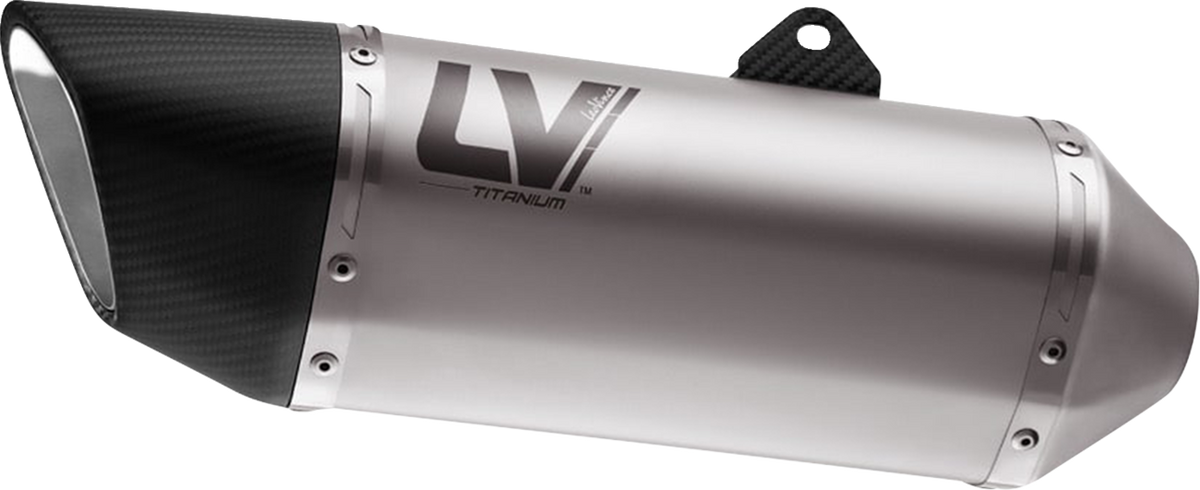 LeoVince LV-14 R Slip-On Muffler - Titanium - RSV4/Tuono V4