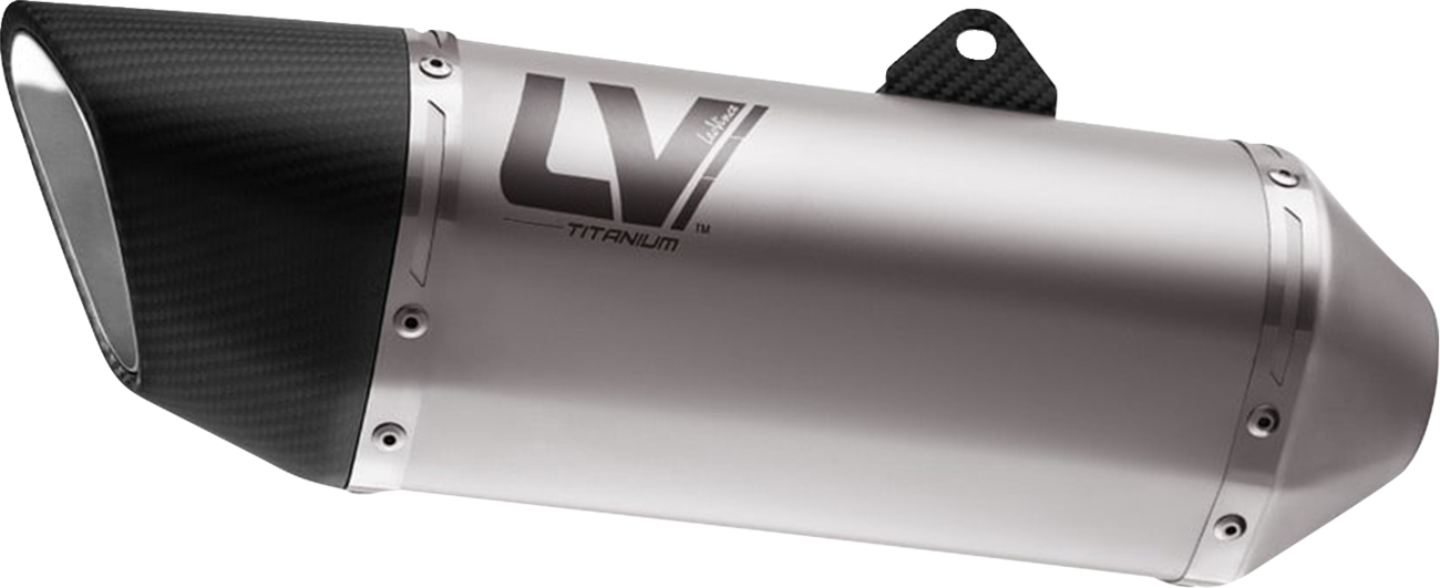 LeoVince LV-14 R Slip-On Muffler - Titanium - RSV4/Tuono V4