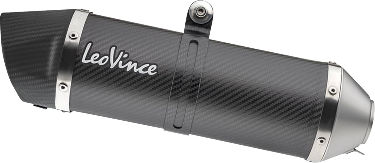 LeoVince LV One Evo Slip-On Muffler - Carbon Fiber