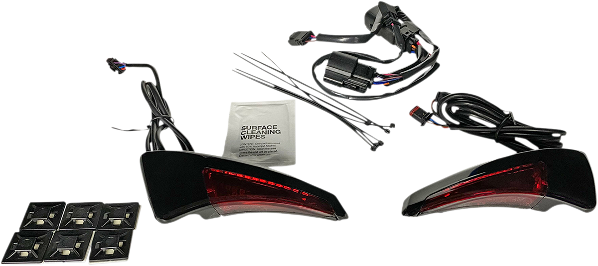 Custom Dynamics Sequential Tour Pak Seat Back Rest LED Lights