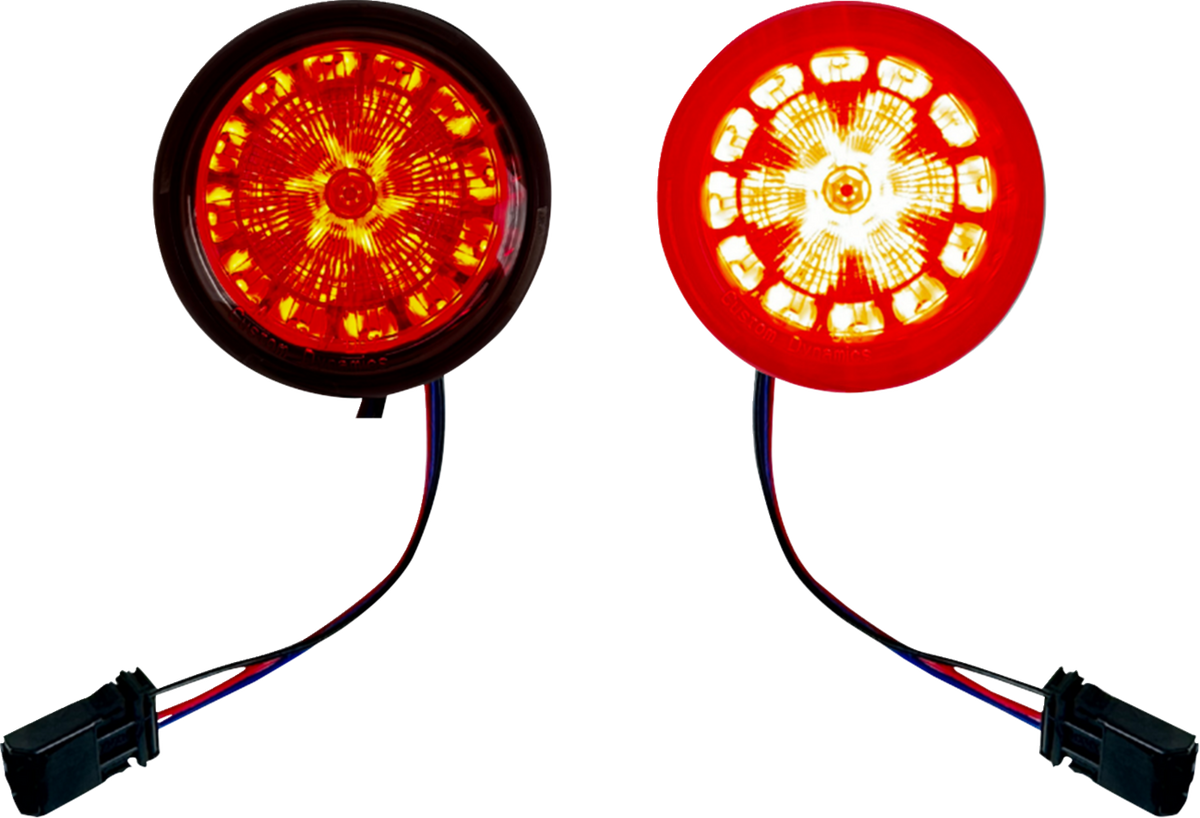 Custom Dynamics ProBeam® Rear Turn Signal Inserts - LED - Smoke Lens