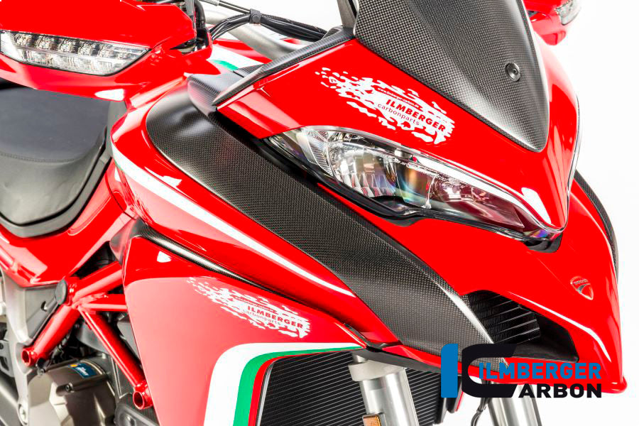 Ilmberger Carbon Tank Cover Right / Air Channel Cover Right Side Surface Ducati MTS 1200 2015